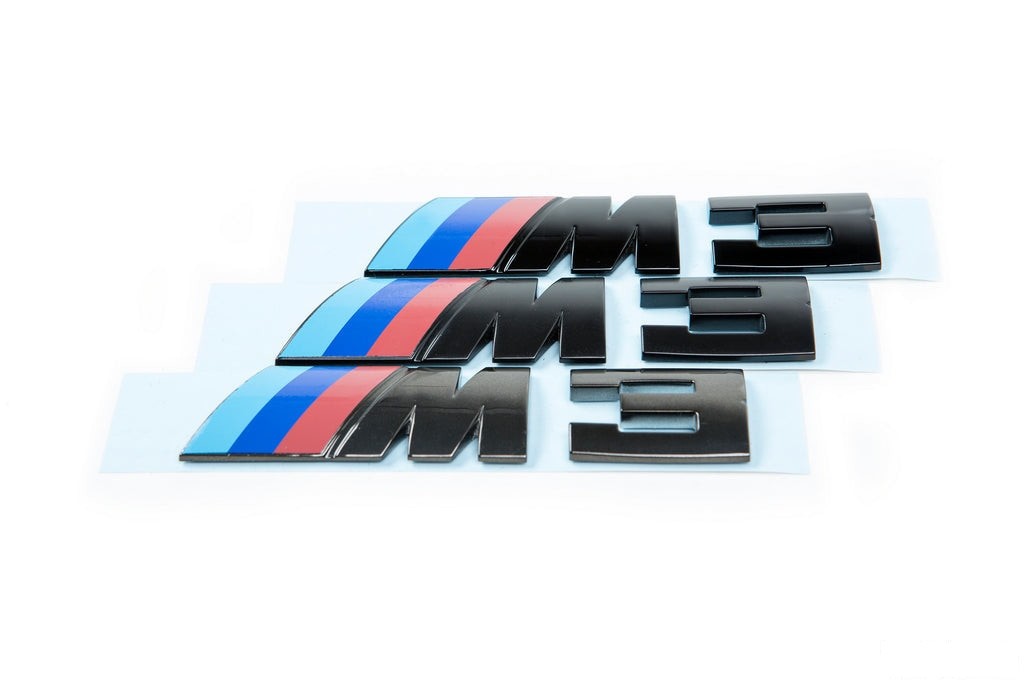 IND E46 M3 Painted Trunk Emblem-Exterior-Silicon Valley Bimmer