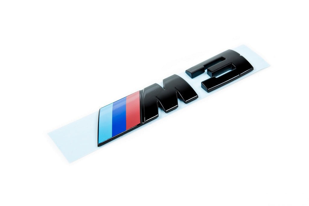 IND E46 M3 Painted Trunk Emblem-Exterior-Silicon Valley Bimmer