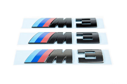 IND E46 M3 Painted Trunk Emblem-Exterior-Silicon Valley Bimmer