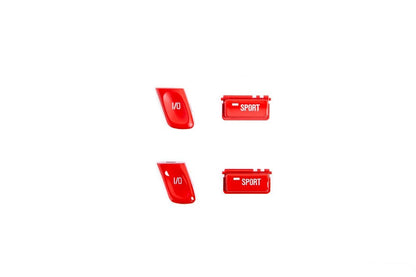 IND E46 M3 Red Sport Mode Button-Interior-Silicon Valley Bimmer