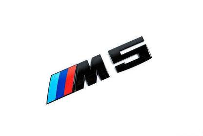 IND E60 M5 Painted Trunk Emblem-Exterior-Silicon Valley Bimmer