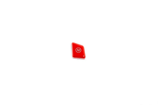 IND E6X M5 / M6 Red M Steering Wheel Button-Interior-Silicon Valley Bimmer