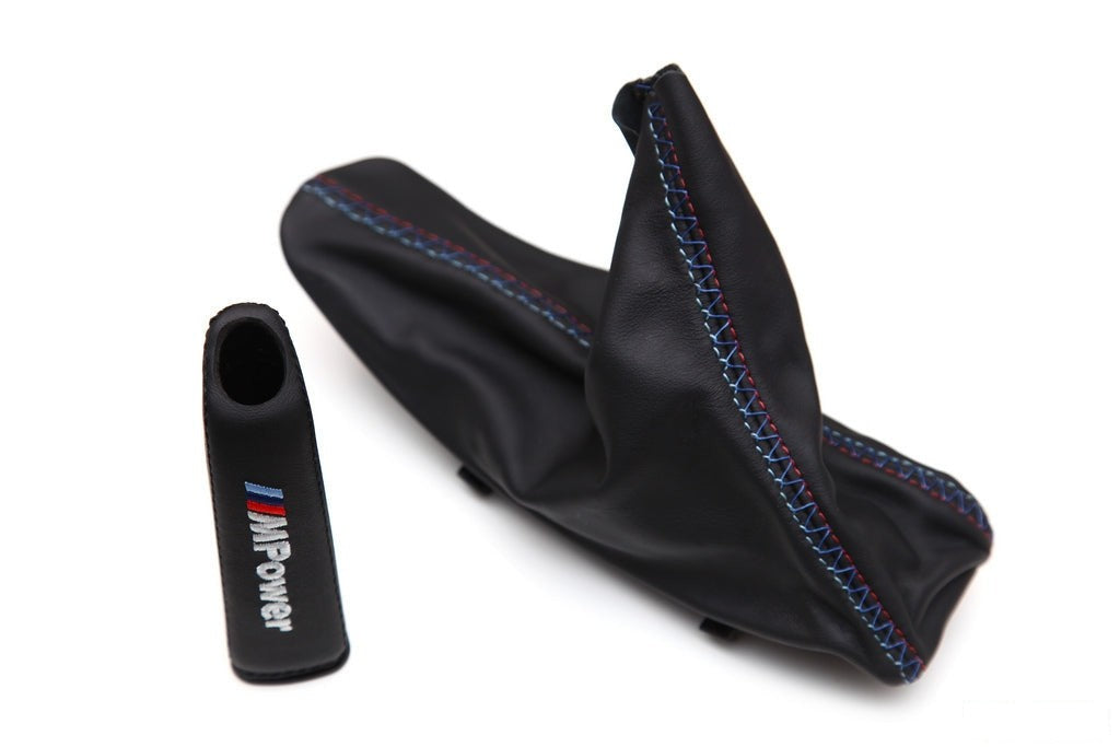 IND E9X M3 Tri-Color Leather Shift Boot-Interior-Silicon Valley Bimmer
