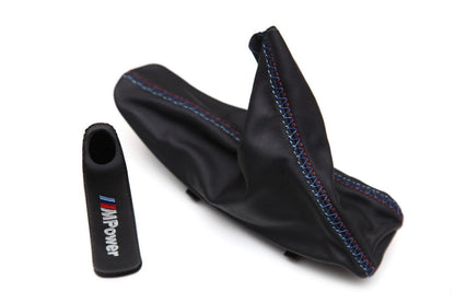 IND E9X M3 Tri-Color Leather Shift Boot-Interior-Silicon Valley Bimmer