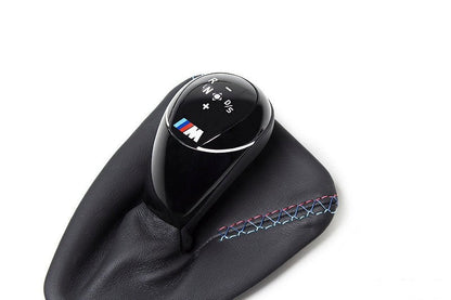 IND E9X M3 Tri-Color Leather Shift Boot-Interior-Silicon Valley Bimmer
