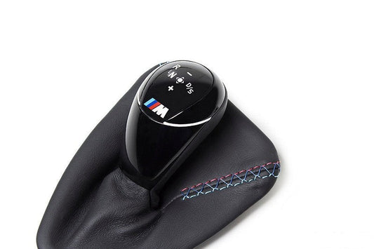 IND E9X M3 Tri-Color Leather Shift Boot-Interior-Silicon Valley Bimmer