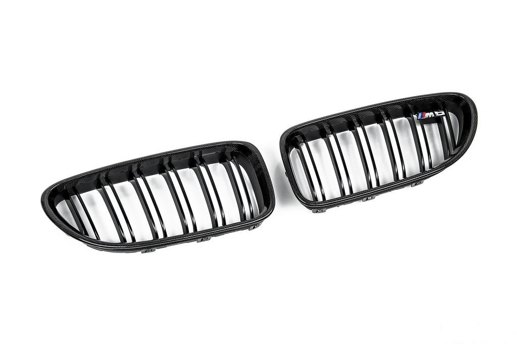IND F06 / F12 / F13 M6 Carbon Fiber Front Grille Set-Exterior-Silicon Valley Bimmer