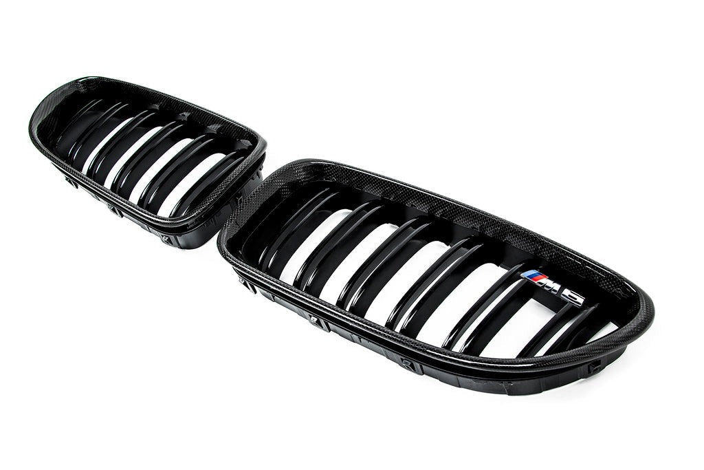 IND F06 / F12 / F13 M6 Carbon Fiber Front Grille Set-Exterior-Silicon Valley Bimmer