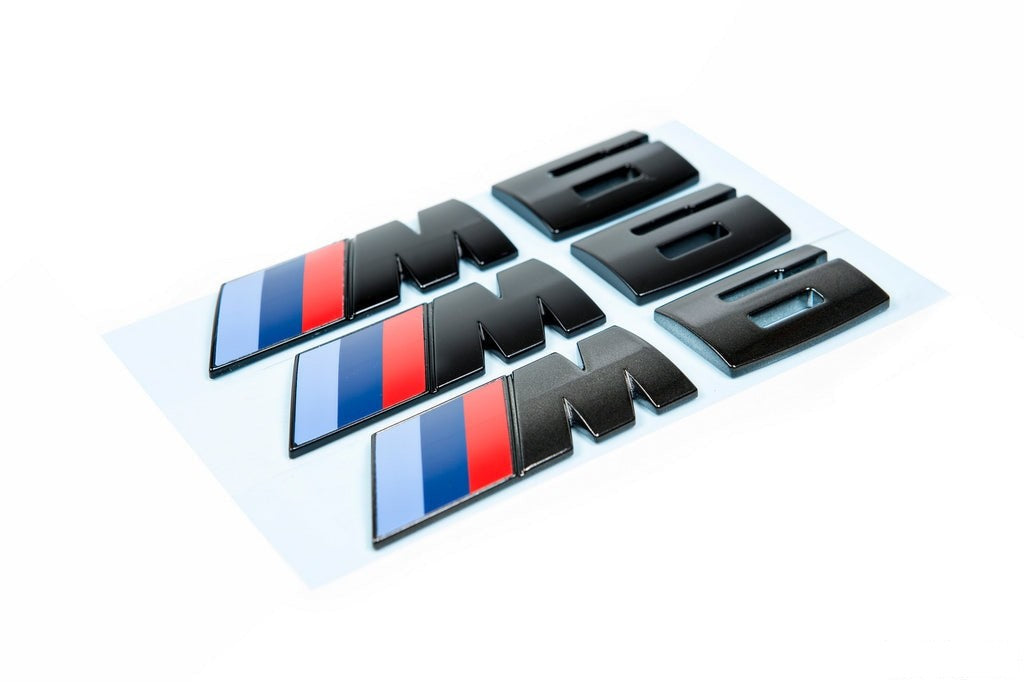 IND F06 / F12 / F13 M6 Painted Trunk Emblem-Exterior-Silicon Valley Bimmer