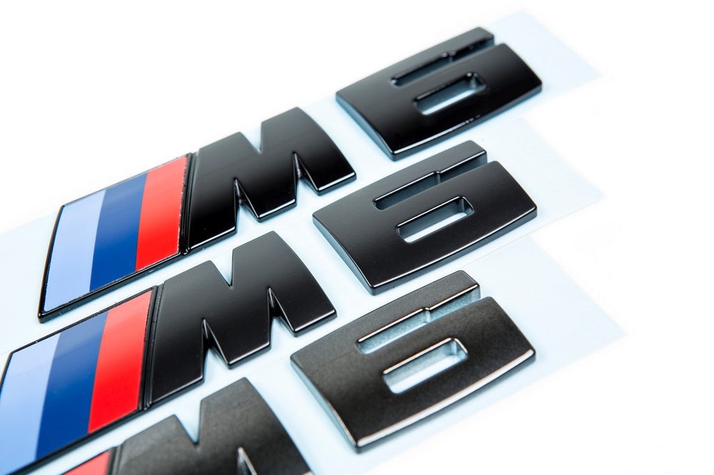 IND F06 / F12 / F13 M6 Painted Trunk Emblem-Exterior-Silicon Valley Bimmer