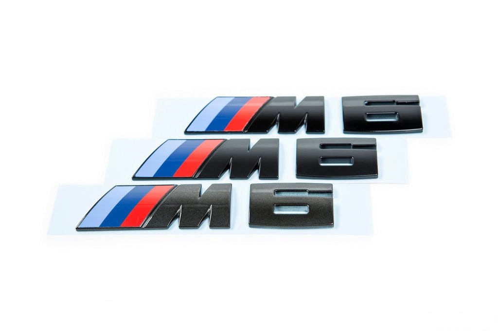 IND F06 / F12 / F13 M6 Painted Trunk Emblem-Exterior-Silicon Valley Bimmer