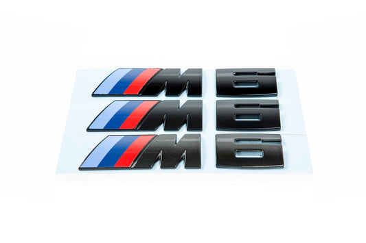 IND F06 / F12 / F13 M6 Painted Trunk Emblem-Exterior-Silicon Valley Bimmer