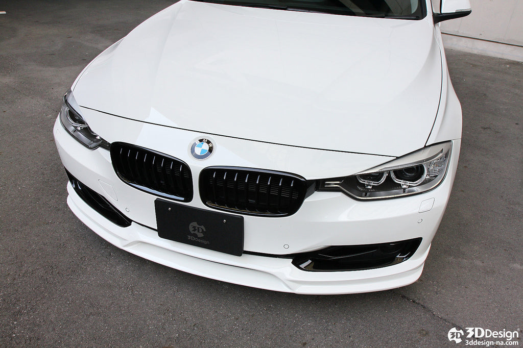 IND F30 3-Series Pre-LCI Painted Lower Whisker Set-Exterior-Silicon Valley Bimmer