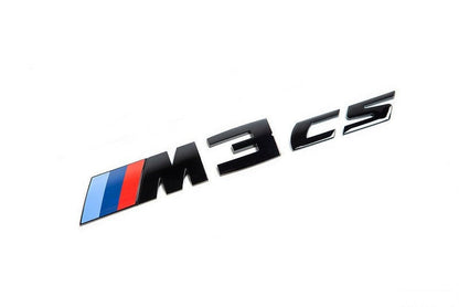 IND F80 M3 CS Painted Trunk Emblem-Exterior-Silicon Valley Bimmer
