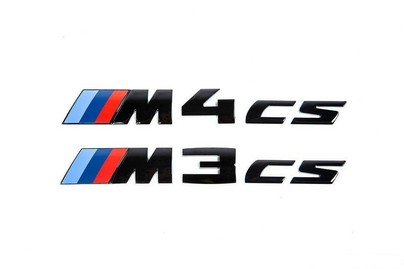 IND F80 M3 CS Painted Trunk Emblem-Exterior-Silicon Valley Bimmer