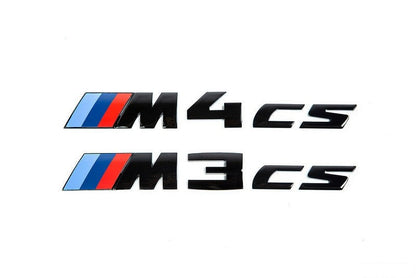 IND F80 M3 CS Painted Trunk Emblem-Exterior-Silicon Valley Bimmer