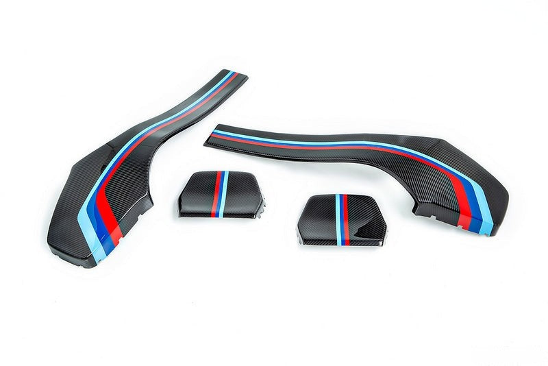 IND F80 M3 / F82 M4 Painted Dry Carbon Seat Back Cover Set-Interior-Silicon Valley Bimmer