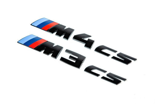 IND F82 M4 CS Painted Trunk Emblem-Exterior-Silicon Valley Bimmer