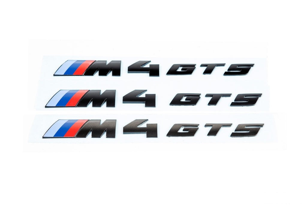 IND F82 M4 GTS Painted Trunk Emblem-Exterior-Silicon Valley Bimmer