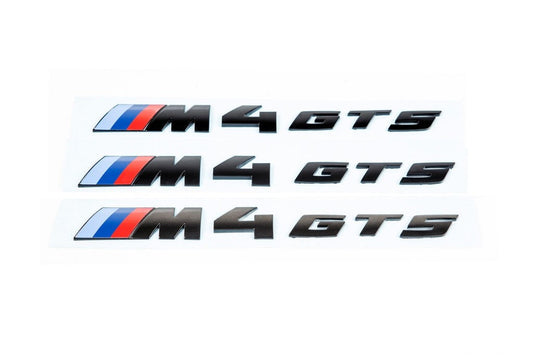 IND F82 M4 GTS Painted Trunk Emblem-Exterior-Silicon Valley Bimmer