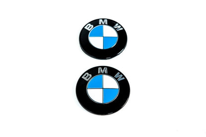 IND F83 M4 Convertible Painted BMW Roundel Set-Exterior-Silicon Valley Bimmer