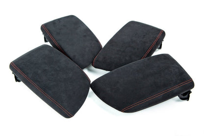 IND F87 M2 Alcantara Stitched Armrest-Interior-Silicon Valley Bimmer