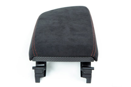 IND F87 M2 Alcantara Stitched Armrest-Interior-Silicon Valley Bimmer