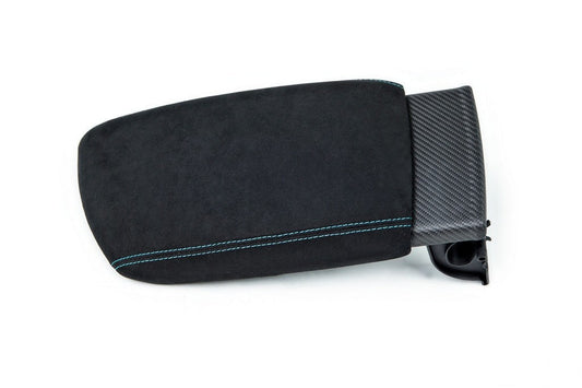 IND F87 M2 Alcantara Stitched Armrest-Interior-Silicon Valley Bimmer