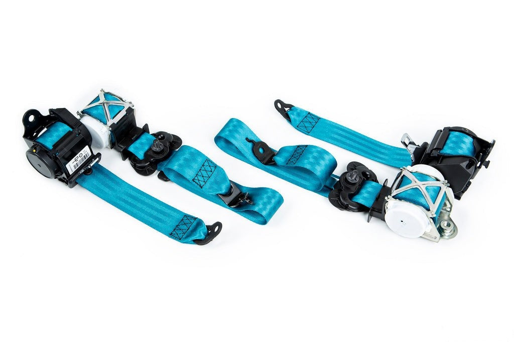 IND F87 M2 Colored Seat Belt Set-Interior-Silicon Valley Bimmer