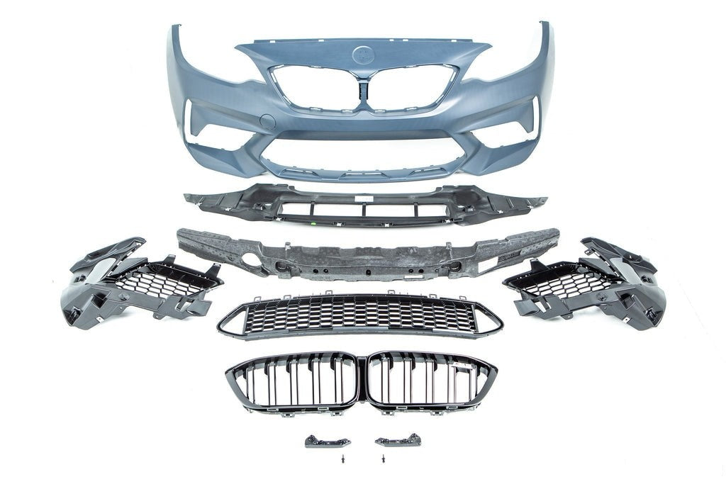 IND F87 M2 Competition Bumper Retrofit Kit-Exterior-Silicon Valley Bimmer