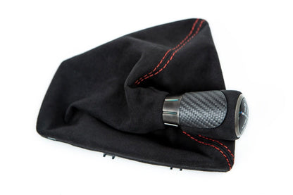 IND F87 M2 Matte Carbon Stitched Shift Boot - 6MT-Interior-Silicon Valley Bimmer