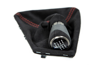 IND F87 M2 Matte Carbon Stitched Shift Boot - 6MT-Interior-Silicon Valley Bimmer