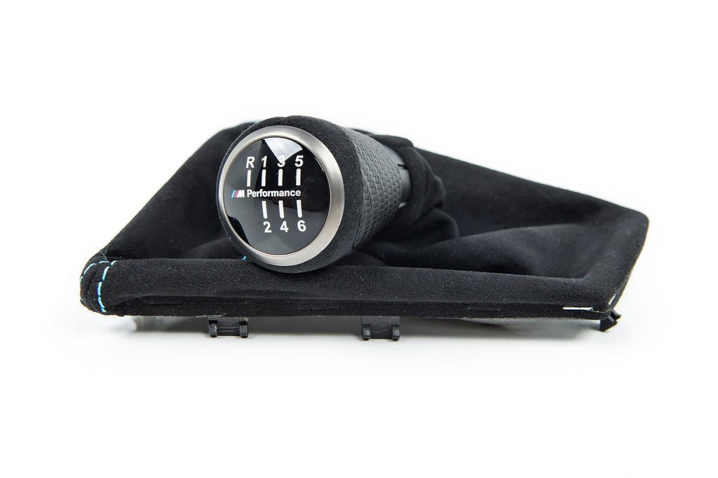 IND F87 M2 Matte Carbon Stitched Shift Boot - 6MT-Interior-Silicon Valley Bimmer