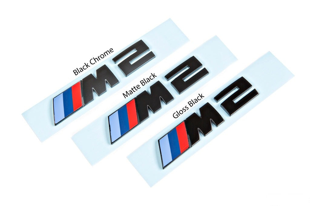 IND F87 M2 Painted Trunk Emblem-Exterior-Silicon Valley Bimmer