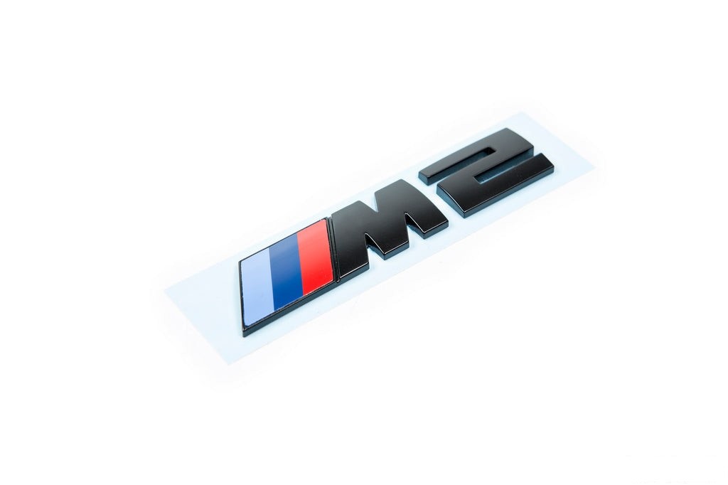 OEM BMW Black trunk emblem - F87 M2 Competition OEM BMW Black trunk emblem - F87 M2 Competition