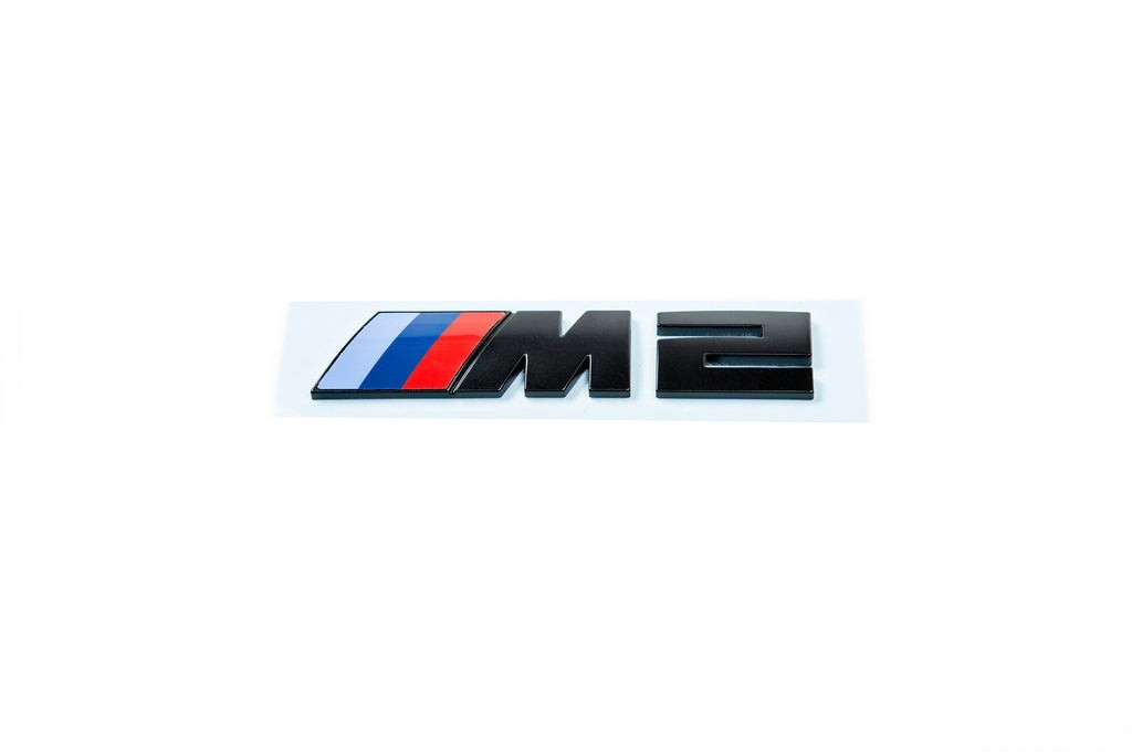 IND F87 M2 Painted Trunk Emblem-Exterior-Silicon Valley Bimmer