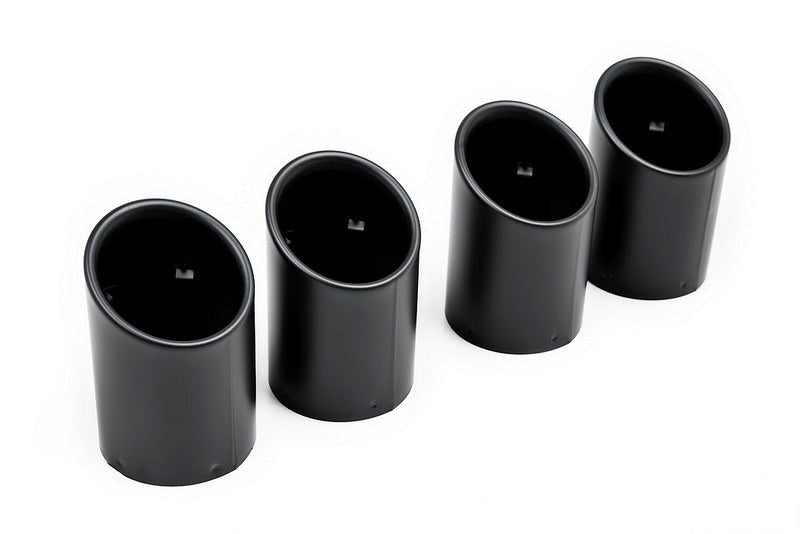 IND F8X M2C / M3 / M4 Matte Black Coated Exhaust Tip Set-Exhaust-Silicon Valley Bimmer
