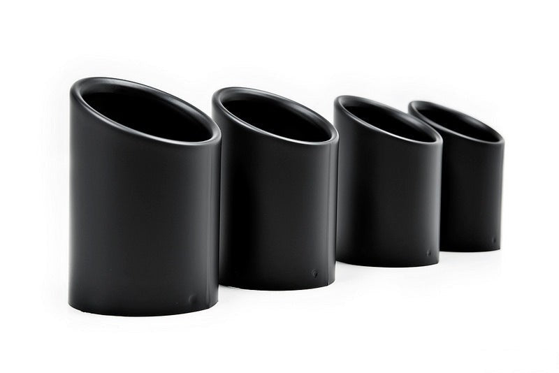 IND F8X M2C / M3 / M4 Matte Black Coated Exhaust Tip Set-Exhaust-Silicon Valley Bimmer