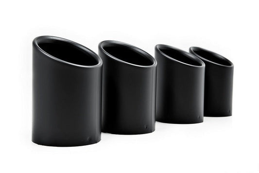 IND F8X M2C / M3 / M4 Matte Black Coated Exhaust Tip Set-Exhaust-Silicon Valley Bimmer