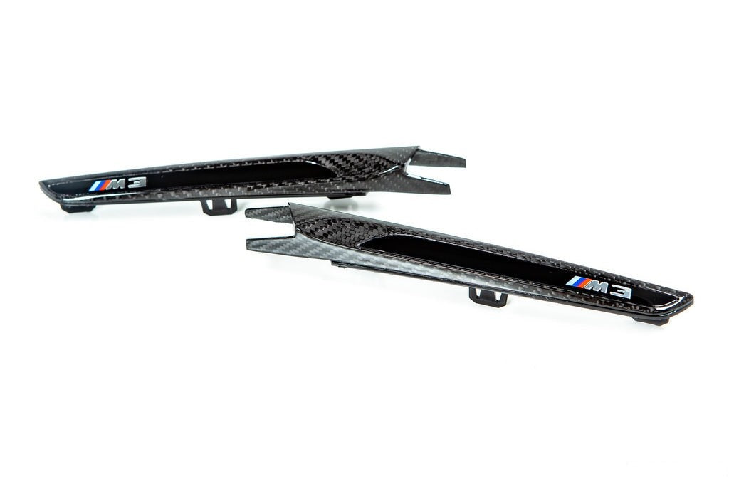 IND F8X M3 / M4 Carbon Side Marker Set-Exterior-Silicon Valley Bimmer