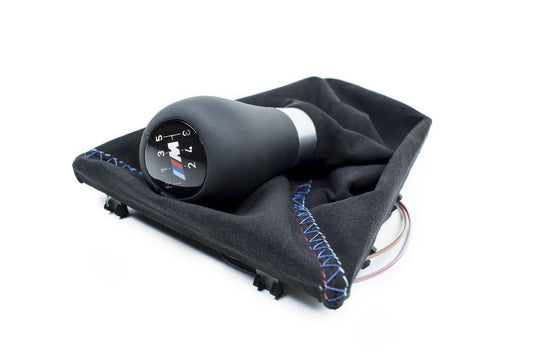 IND F8X M3 / M4 Tri-Color Alcantara Boot Set - Cross Stitch-Interior-Silicon Valley Bimmer