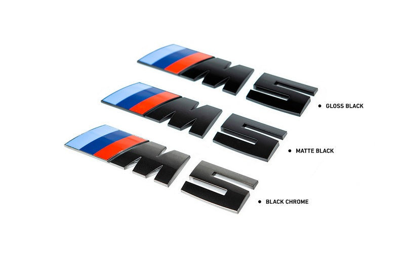 IND F90 M5 Painted Trunk Emblem-Exterior-Silicon Valley Bimmer