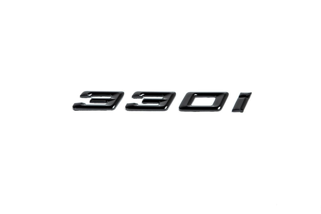 IND G20 330i Painted Trunk Emblem-Exterior-Silicon Valley Bimmer