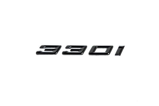IND G20 330i Painted Trunk Emblem-Exterior-Silicon Valley Bimmer