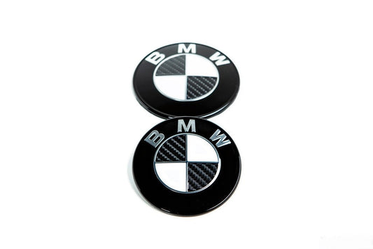 IND G87 M2 Carbon BMW Roundel Set-Exterior-Silicon Valley Bimmer