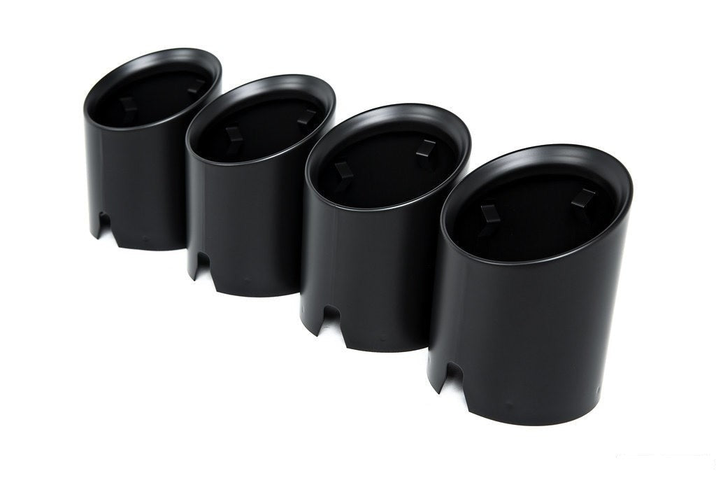 IND G8X M2 / M3 / M4 Matte Black Coated Exhaust Tip Set-Exhaust-Silicon Valley Bimmer
