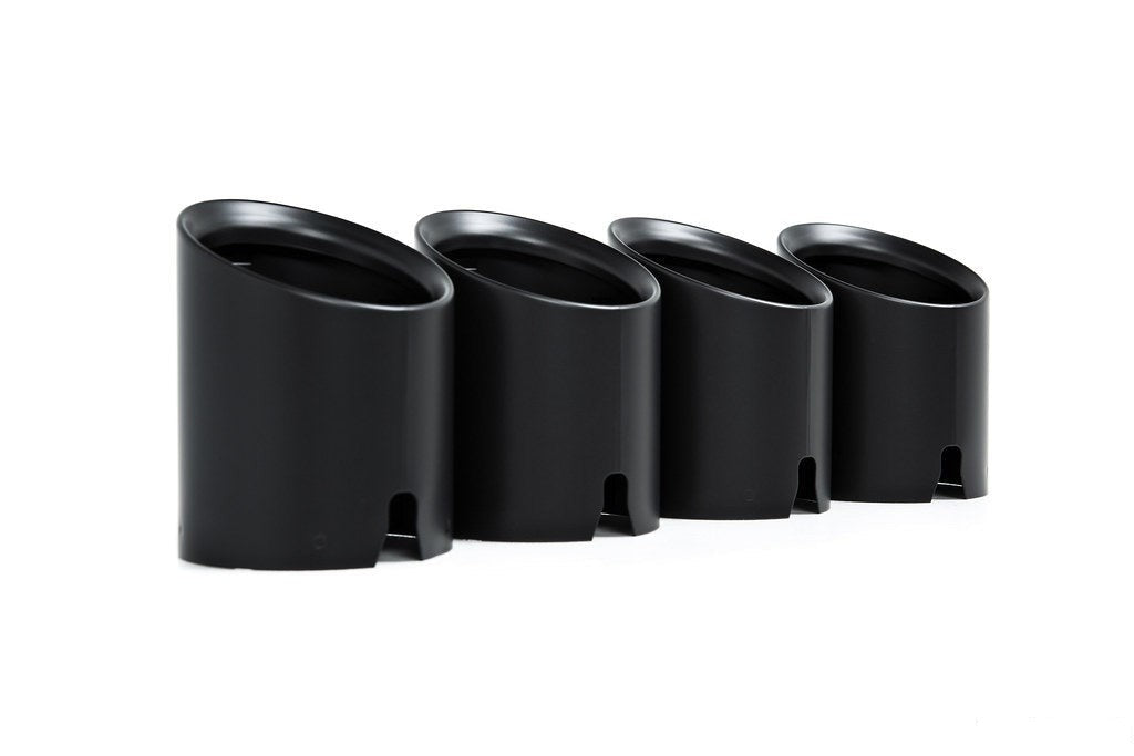 IND G8X M2 / M3 / M4 Matte Black Coated Exhaust Tip Set-Exhaust-Silicon Valley Bimmer