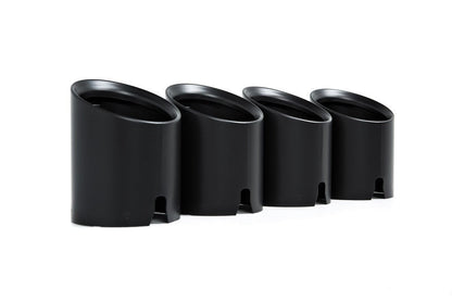 IND G8X M2 / M3 / M4 Matte Black Coated Exhaust Tip Set-Exhaust-Silicon Valley Bimmer