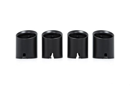 IND G8X M2 / M3 / M4 Matte Black Coated Exhaust Tip Set-Exhaust-Silicon Valley Bimmer