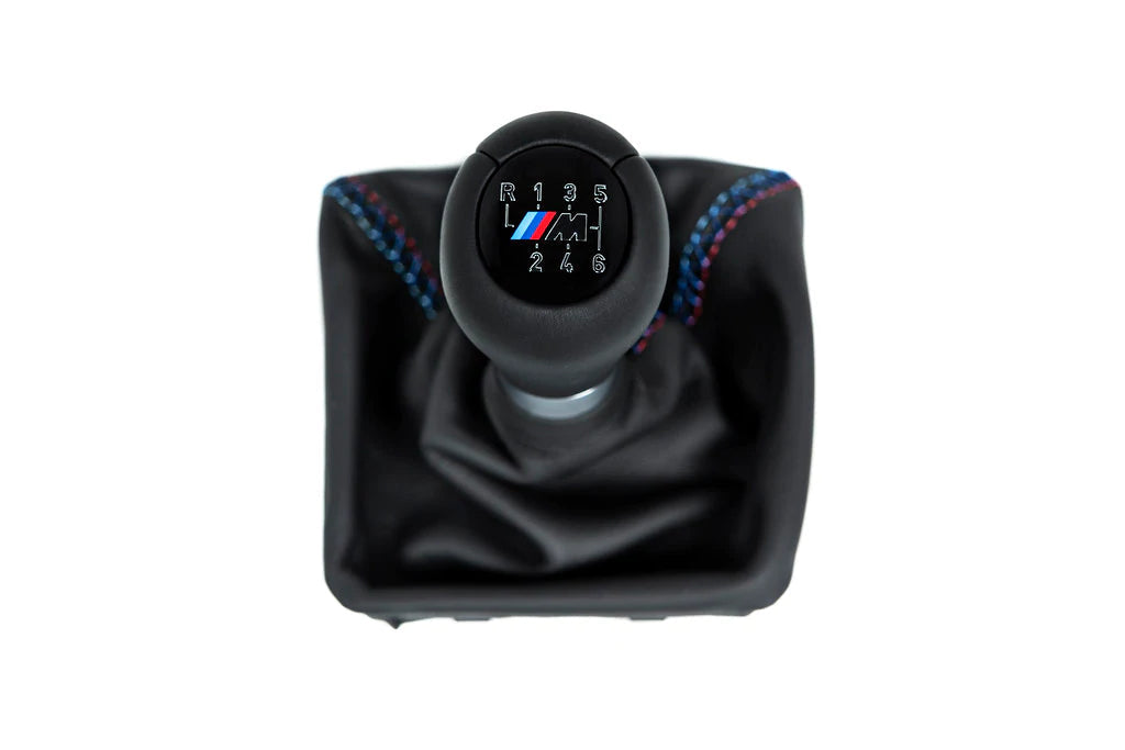 IND G8X M2 / M3 / M4 Tri-Color Shift Boot - Cross Stitch-Interior-Silicon Valley Bimmer